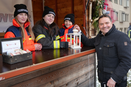 Das Zeltweger Adventdorf am Heiligen Abend